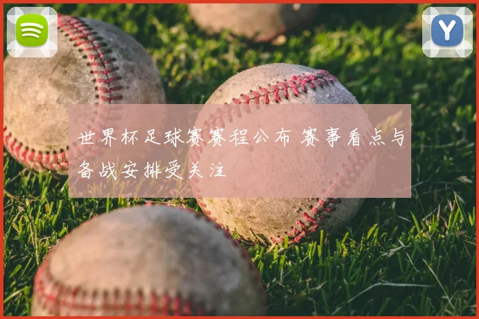 世界杯足球赛赛程公布 赛事看点与备战安排受关注