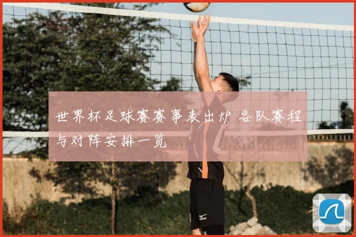 世界杯足球赛赛事表出炉 各队赛程与对阵安排一览